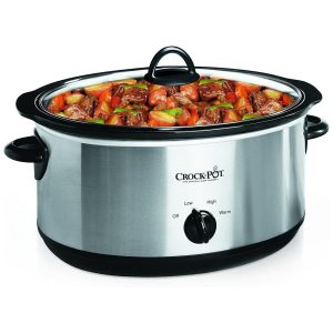 Panela 662 litros Oval Manual Slow Cooker Aço Inoxidável SCV700SBR Panela Versátil para Famílias Grandes ou Entretenimento 7 Litros