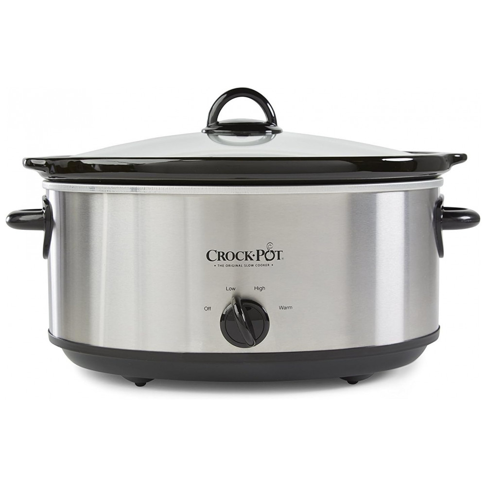 Panela 6,62 litros Oval Manual Slow Cooker, Aço Inoxidável SCV700SBR, Panela Versátil para Famílias Grandes ou Entretenimento 7 Litros - Imagem 8