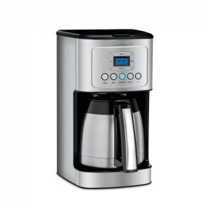 Cafeteira Elétrica Programável Térmica Garrafa Aço Inoxidável de 12 Xícaras CUISINART DCC 3400 Prateado