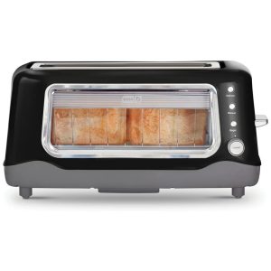 Torradeira com 2 fatias 1100W preta 110v DASH DVTS501 Preto