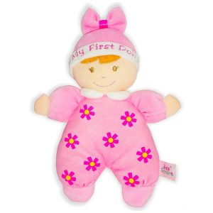 Boneca de Pelúcia Sienna Minha Primeira Boneca 23 cm - June Garden