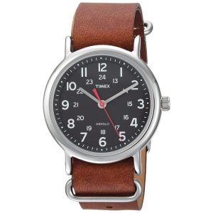 Relógio Weekender Unissex 38mm TIMEX TW2R63100 Marrom