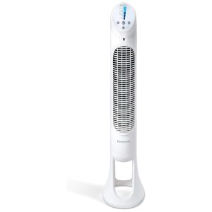 Ventilador de Torre Silencioso com 5 Velocidades 110V 1500W Honeywell HYF260 Branco