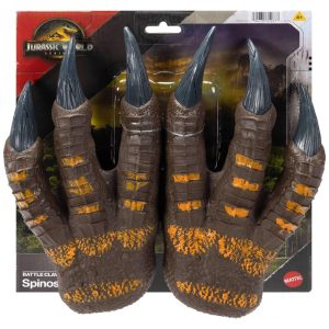 Mattel Jurassic World Garras de Batalha do Espinossauro Acessório de Dinossauro de Plástico Macio para Brincadeira