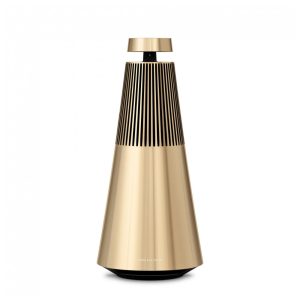 Caixa de som Wi‑Fi Bang & Olufsen Beosound 2 3ª geração dourada som 360° multiroom 60W 110V