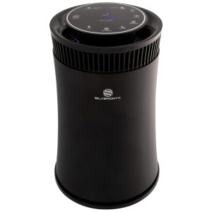 Esterilizador de Ar Filtro HEPA Vírus Bactérias 110v SILVERONYX 8541832765 Preto