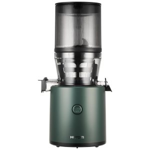 Prensa de Sucos Hurom H320 Verde Escuro e Verde Kale: Máquina de Suco a Frio para Frutas e Vegetais Livre de BPA Alta Produção