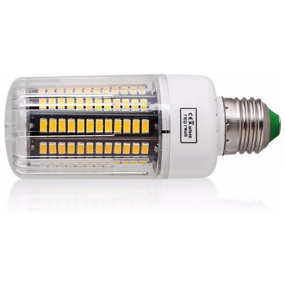Lâmpadas LED YSJX 15W, pacote com 2 unidades, bases E14, bivolt AC85-265V, 5736 SMD, luz quente, ideais para lustres de cristal e iluminação,Generic - Imagem 4
