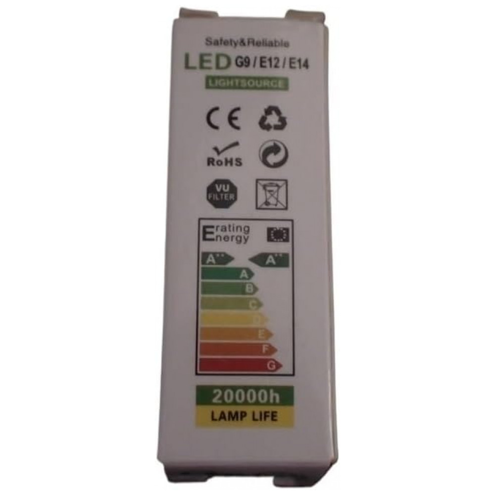 Lâmpadas LED YSJX 15W, pacote com 2 unidades, bases E14, bivolt AC85-265V, 5736 SMD, luz quente, ideais para lustres de cristal e iluminação,Generic - Imagem 6