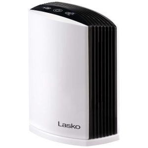 Purificador de Ar com Temporizador e Filtro Hepa Filtragem de 2 Estágios Lasko LP200 Branco