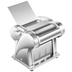 Máquina de Fazer Massas Elétrica 2 em 1 com Cortador Automático de Macarrão - Ideal para Produzir Espaguete Fettuccine e Lasanha WPORDE