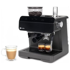 Máquina de Café Expresso Semi Automática 15 Bar com 15 Nívies de Moagem e Wi Fi 110V 1450W GE PROFILE Preto