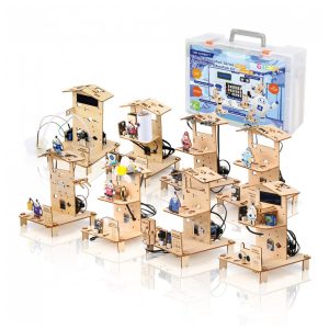 ACEBOTT Kit Educacional STEM ESP32 com 8 Peças para Robótica e Casa Inteligente – Ideal para Crianças a partir de 12 Anos