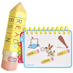 Lápis Interativo e Educativo Aprenda 100 Palavras em Inglês Ortografia Vocabulário Fonética e Alfabeto para Crianças Acima de 3 Anos Little Tikes