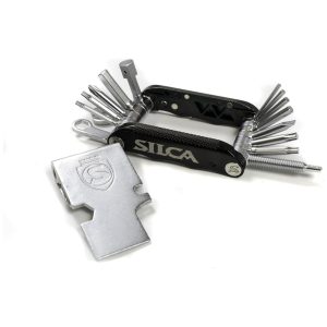 Kit de Reparo Emergencial de Bicicleta 20 Funções SILCA Preto