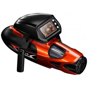 Scooter Submarino Sublue Vapor Vermelho 3 Velocidades Tela LCD 43" Profundidade 40m Bateria 13.000mAh 296V