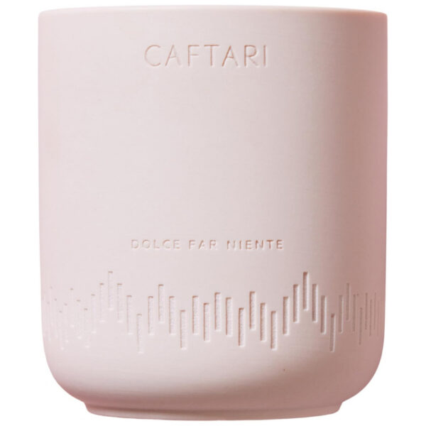 Vela de Aromaterapia de Luxo CAFTARI Rose, Sândalo e Violeta Perfumada, Queima por 60 Horas com Cera de Coco e Soja Vegana Limpa, Presente Pronto para