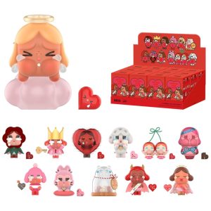 Blind Box Coleção de Figuras POP MART Crybaby Crying for Love Conjunto com 12 Figuras Surpresa Decoração de Casa e Brinquedos Colecionáveis