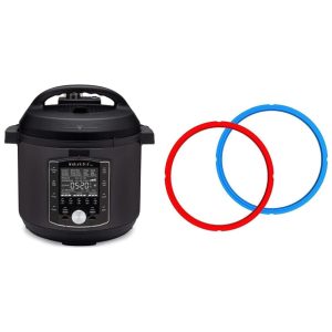 Panela de Pressão Elétrica 6 Litros 10 em 1 com 2 Anés de Borracha 110V Instant Pot Pro Preto