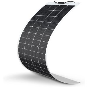 Painel Solar Dobrável Semi Flexível 200W 12V Monocristalino para Off Grid Cabine RV Marinha e Van Renogy