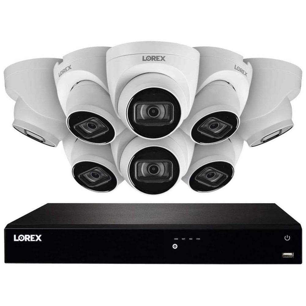 Sistema de Câmera de Segurança Lorex com 8 Câmeras 4K 8MP e 16 Canais