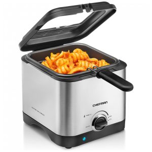 Fritadeira Elétrica 15 Litros de Capacidade Aço Inoxidável 110V 1000W Chefman