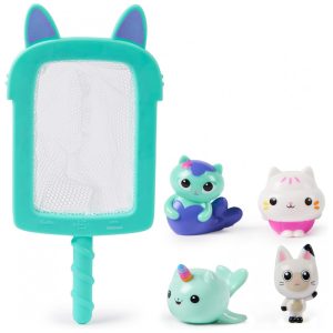 Divertido Jogo de Mergulho Swimways Gabbys Dollhouse Dive n Catch Acessórios de Piscina para Crianças Brinquedos Aquáticos para Festa na Piscina