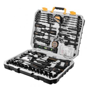 Kit de Ferramentas com Maleta de Transporte 218 Peças DEKOPRO Preto