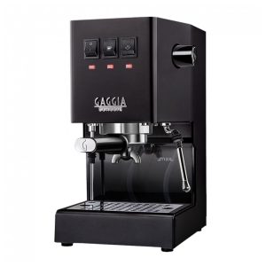Máquina de Café Expresso com Bocal de Leite e Porta-Filtro em Aço Inoxidável de 58mm 110V 1200W Gaggia RI9380/49 Classic Evo Pro Preta