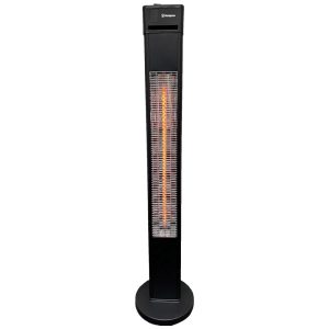 Aquecedor Externo Elétrico à Prova D'água com Desligamento Automático Proteção Contra Tombamento e Superaquecimento 110V 1500W Westinghouse Preto