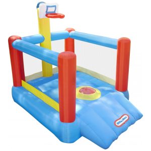 Pula Pula Inefável com Cesta de Basquete para Crianças de 8 a 12 Anos Little Tikes
