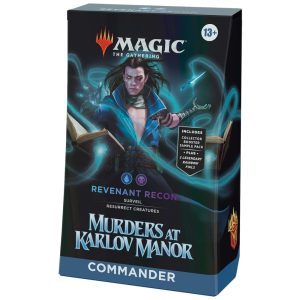 Magic The Gathering Assassinatos no Solar Karlov Commander Deck com 100 Cartas Booster de Colecionador e Acessórios