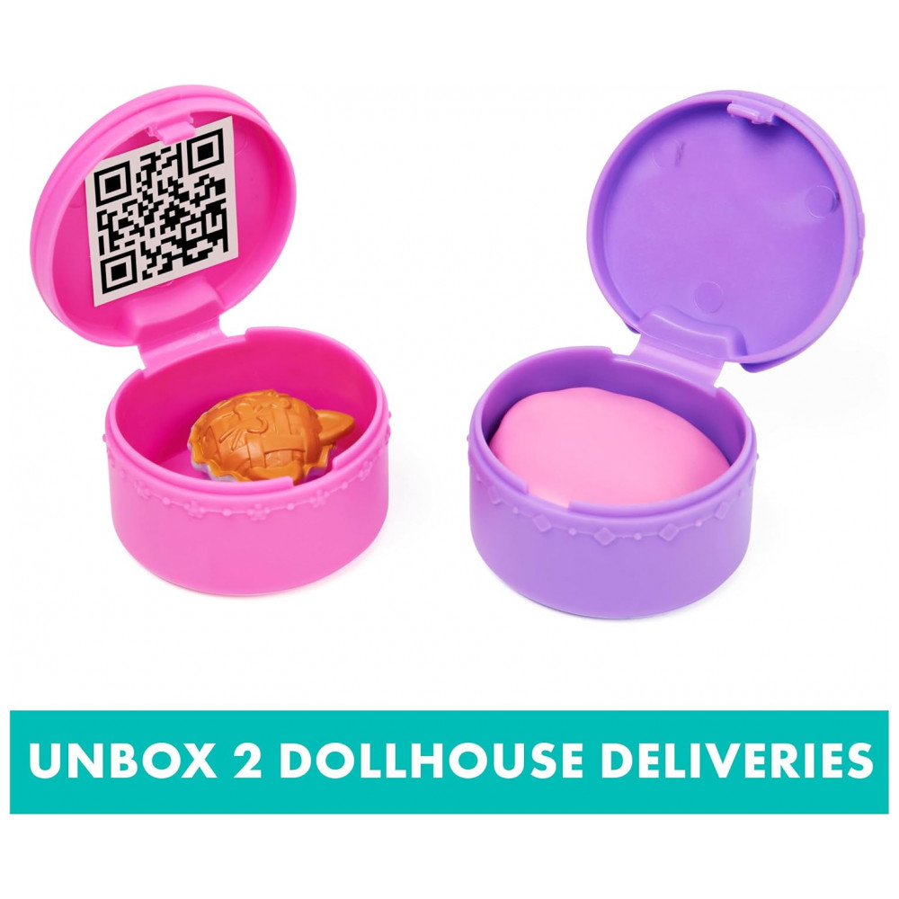 Cozinha do Bakey com Cakey da Casa de Bonecas da Gabby's Dollhouse, com Boneco e 3 Acessórios, 3 Móveis - Imagem 7