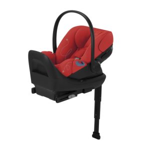 Assento de Segurança para Bebês Cybex Cloud G Lux Comfort Extend com Base Anti-Rebote Perna de Apoio e Proteção Linear de Impactos Laterais