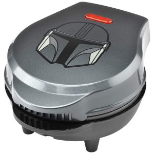 Máquina de Waffle 600W 110V STAR O Mandalorian Prata