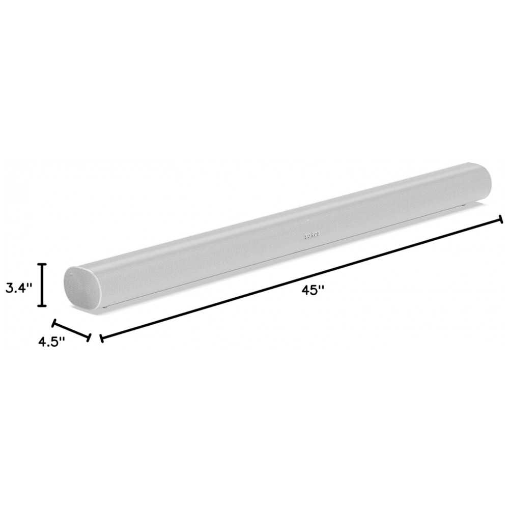 Sonos Arc Soundbar Premium com Dolby Atmos 5.0.2 Canais, Controle por Voz, Wi-Fi, HDMI eARC, Trueplay, Acabamento Fosco – Branco - Imagem 8