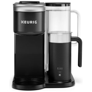 Máquina de Café Programável com Wi-Fi e Espumador de Leite 110V 1200W Keurig Preta