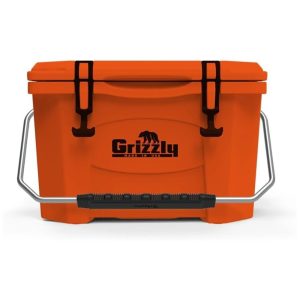 Cooler Térmico Portátil 20 Litros com Alça Grizzly G20 Laranja