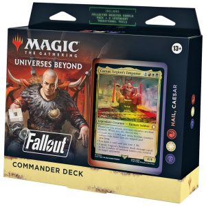 Magic The Gathering Fallout Commander Deck com 100 Cartas e Acessórios para Colecionador
