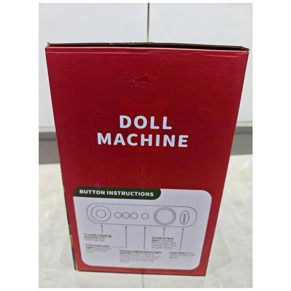 Máquina de Garra de Natal Skirfy Verde para Crianças, Mini Arcade com Joystick de Cristal, Dispensador de Brinquedos de Pelúcia e Doces, 6+ Anos - Imagem 8