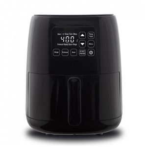 Fritadeira Elétrica Air Fryer 25L Nuwave Brio Preta Controles Digitais Linear T 1500W 110V
