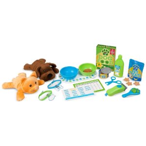 Kit Veterinário Infantil com 24 Peças para Crianças Acima de 3 Anos Melissa & Doug