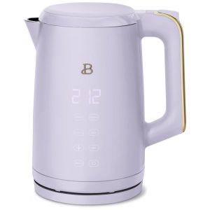 Chaleira elétrica Beautiful 17L lavanda com display touch 4 programas de temperatura modo manter aquecido 1500W 110V