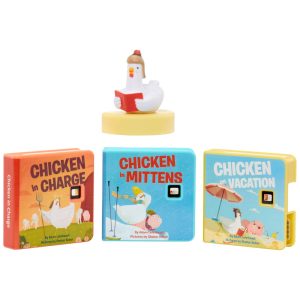 Coleção de Histórias para Máquina dos Sonhos Little Tikes 1 Personagem e 3 Historias Cluck