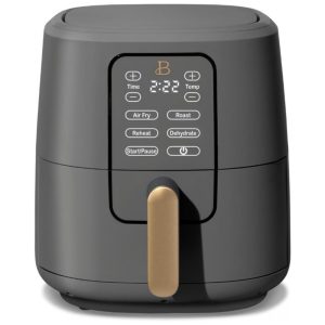 Air Fryer Digital Generic 6 Quartos com Tecnologia TurboCrisp Display Digital e Limpeza Fácil