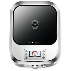 Cooktop Elétrico de Indução Portátil com Controle de Temperatura 110V 1800W Breville PolyScience Prata e Preto