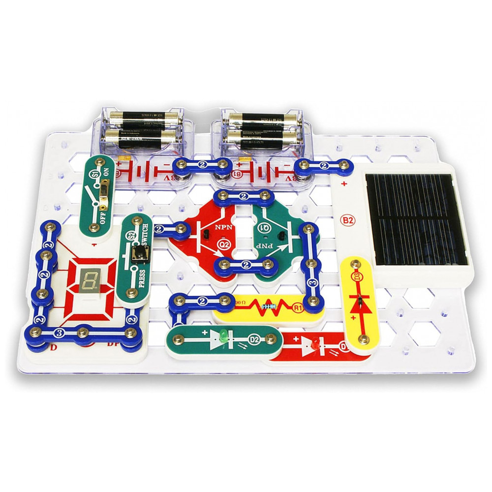 Snap Circuits SC-750R – Kit Educacional de Eletrônica com Mais de 750 Projetos para Crianças a Partir de 8 Anos - Imagem 2
