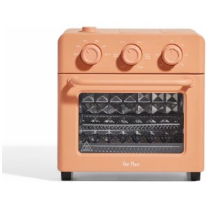Forno Elétrico 6 em 1 12L com Infusão de Vapor e Controle de Temperatura 110V 1400W Our Place Salmão