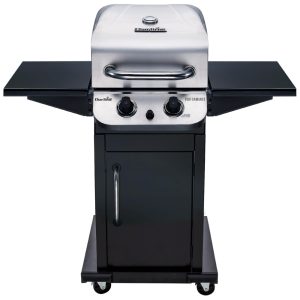 Churrasqueira a Gás com 2 Queimadores e Rodas Aço Inoxidável CHAR BROIL 463673519P1 Preto