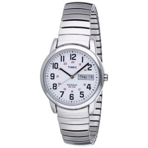 Relógio Masculino Mens Easy Reader TIMEX T20461 Prateado
